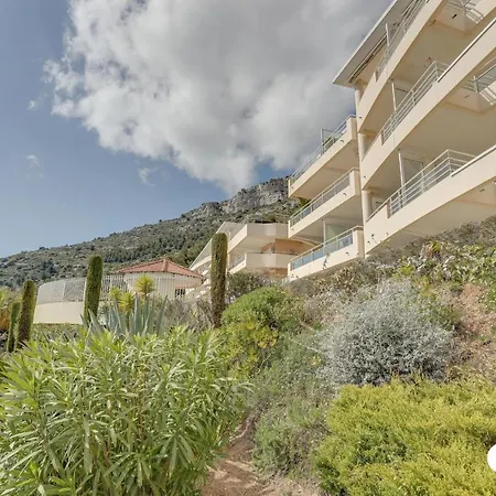 Panoramic View Swimming Pool And Parking Space Cap-d’Ail